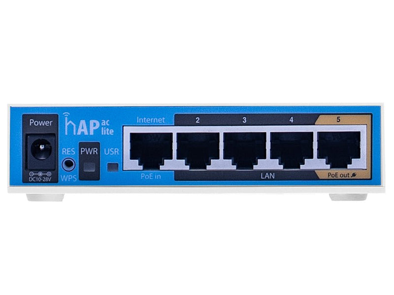 MikroTik hAP ac Lite 5 Port Ethernet 750Mbps WiFi 5 Router-0