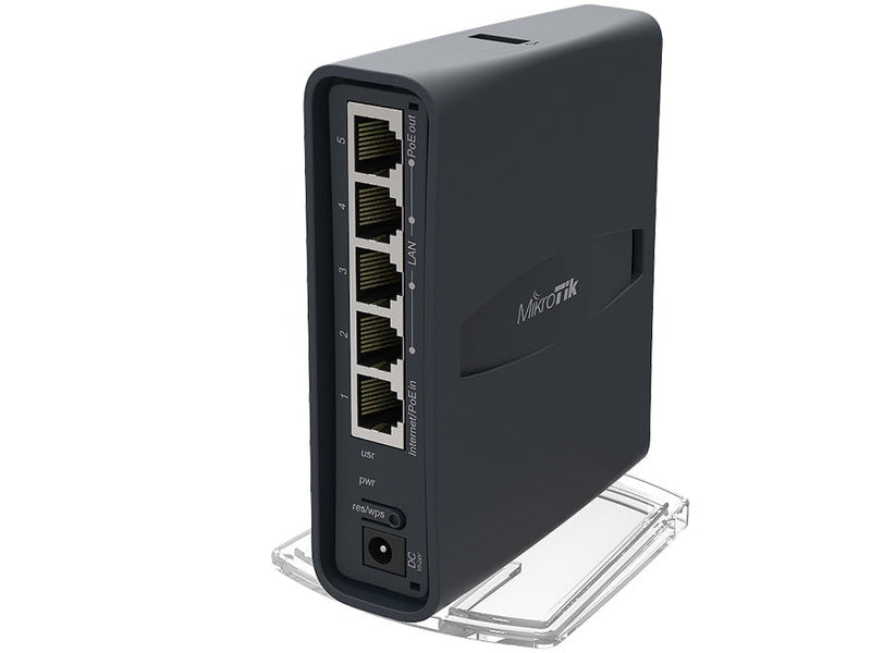 MikroTik hAP ac Lite Tower 5 Port Ethernet 750Mbps WiFi 5 Router-0