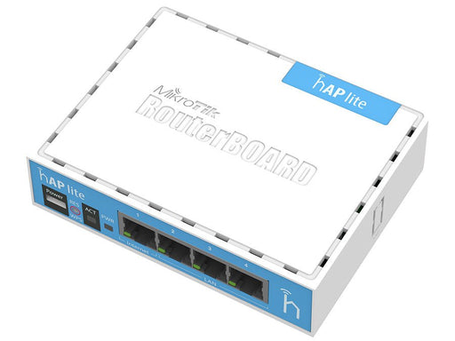 MikroTik hAP Lite 4 Port Ethernet 300Mbps WiFi 4 Router-0