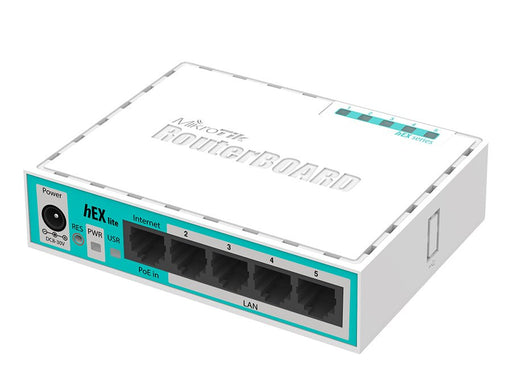 MikroTik hEX Lite 5 Port Ethernet Desktop Router-0