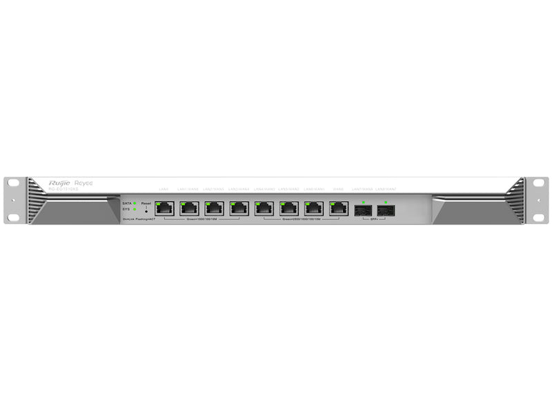 Reyee 8 Port Multi Gigabit 2SFP+ Multi-WAN 1500 User Cloud Router-0
