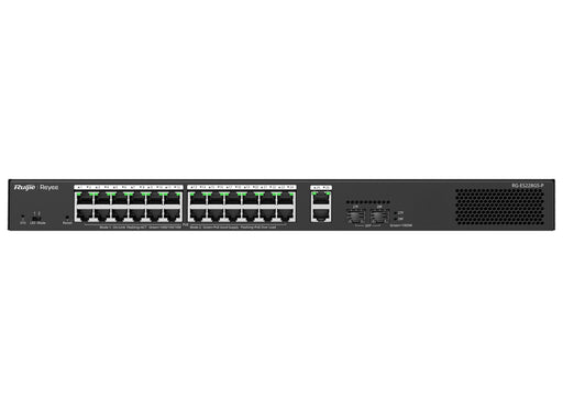 Reyee 26 Port Gigabit with 24 PoE 370W 2SFP Smart Managed Switch-0