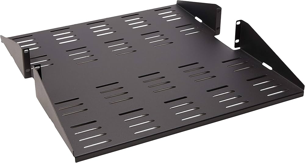 RackSolutions 2USHL-022FULL-20DV Relay Rack Shelf – Open Box