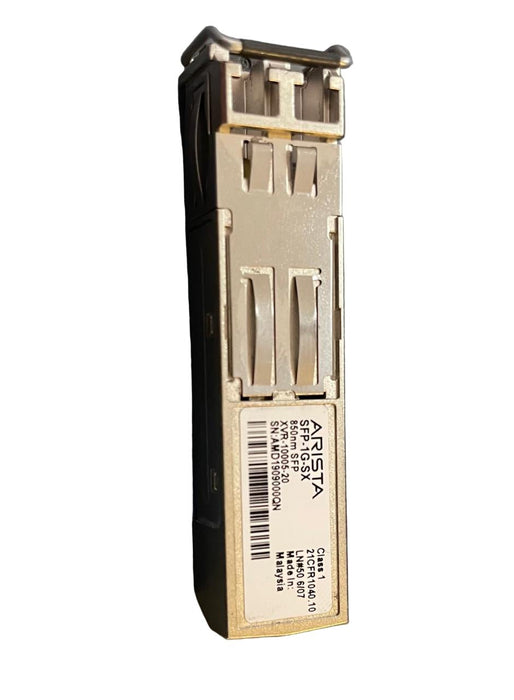 Arista  SFP-1G-SX XVR-10005-20 850nm Transceiver Module – Refurb