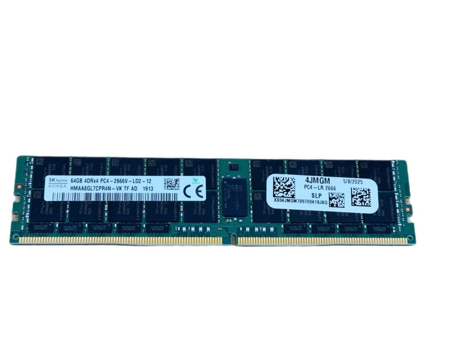 SK Hynix 64GB 4DRx4 PC4-2666V-LD2-12 DDR4 ECC LRDIMM Server RAM – Refurb