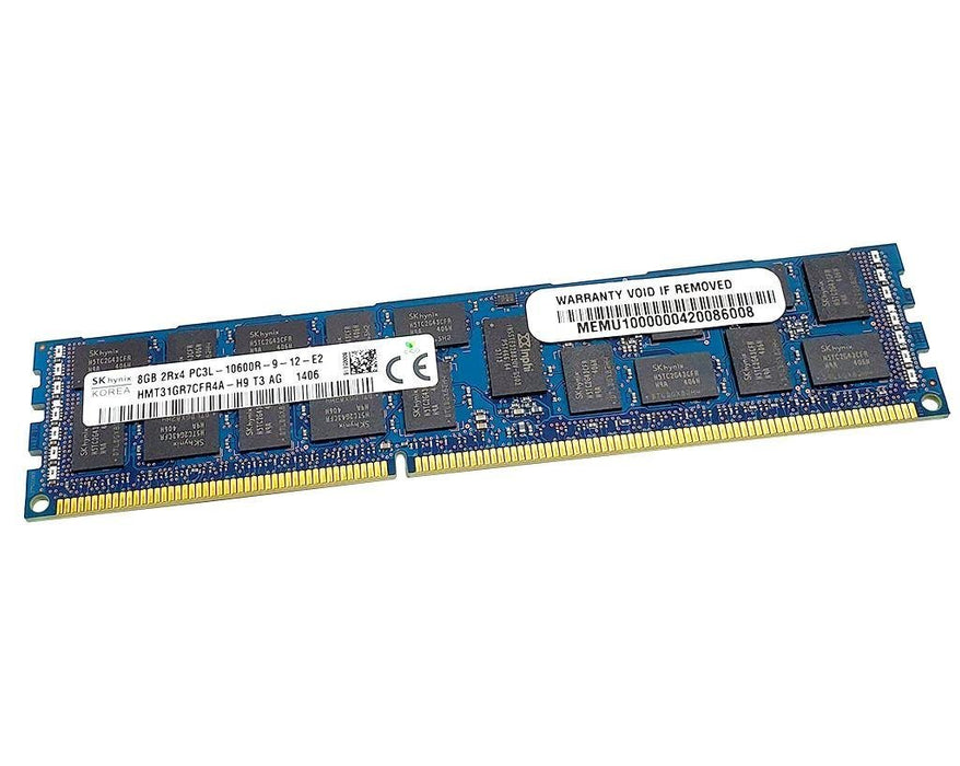 SK Hynix 8GB 2Rx4 PC3L-10600R-9-12-E2 DDR3L Server RAM – Refurb