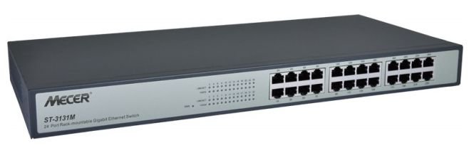 Mecer ST-3131M 24 Port Gigabit Unmanaged Switch - Pre-Owned