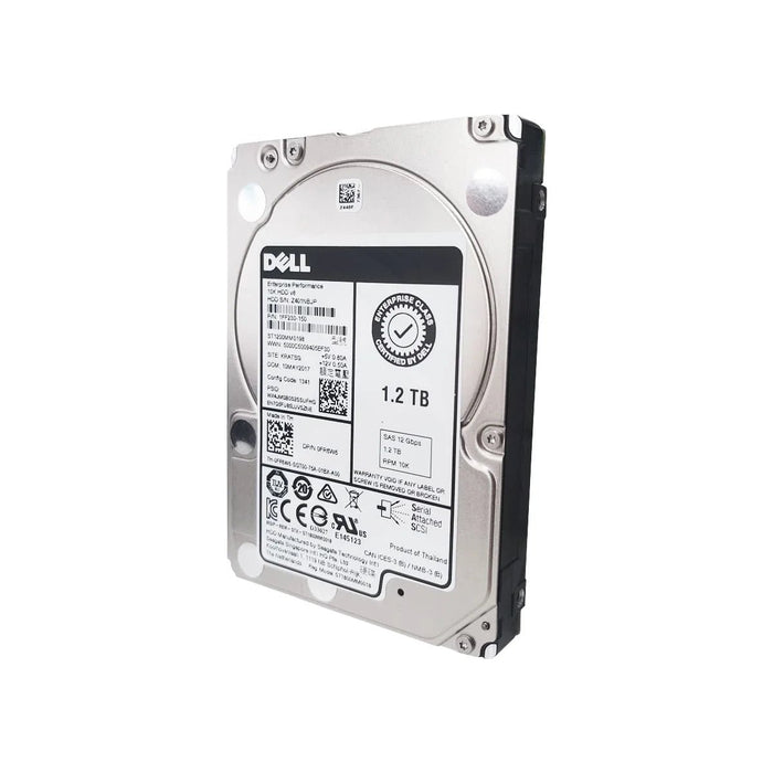 Dell ST1200MM0198 2.5 Inch 1.2TB 10K RPM 12Gbps SAS Hard Drive – Refurb