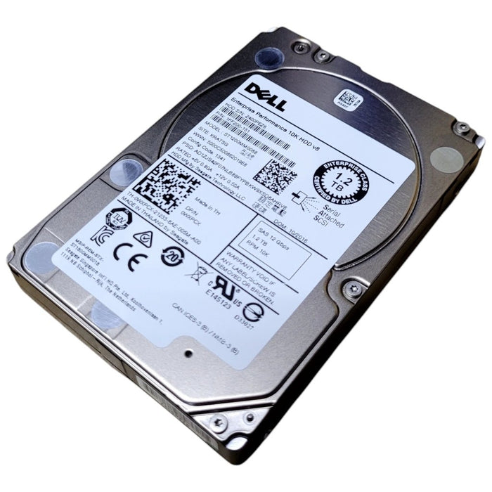 Dell ST1200MM0088 2.5 Inch 1.2TB 10K RPM V8 SAS Hard Drive – Refurb