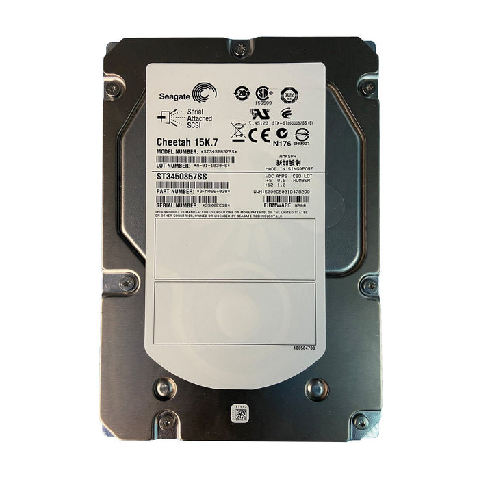 Seagate Cheetah 15K.7 ST3450857SS 450GB 3.5 Inch 15K RPM SAS Enterprise Server Hard Drive – Refurbished