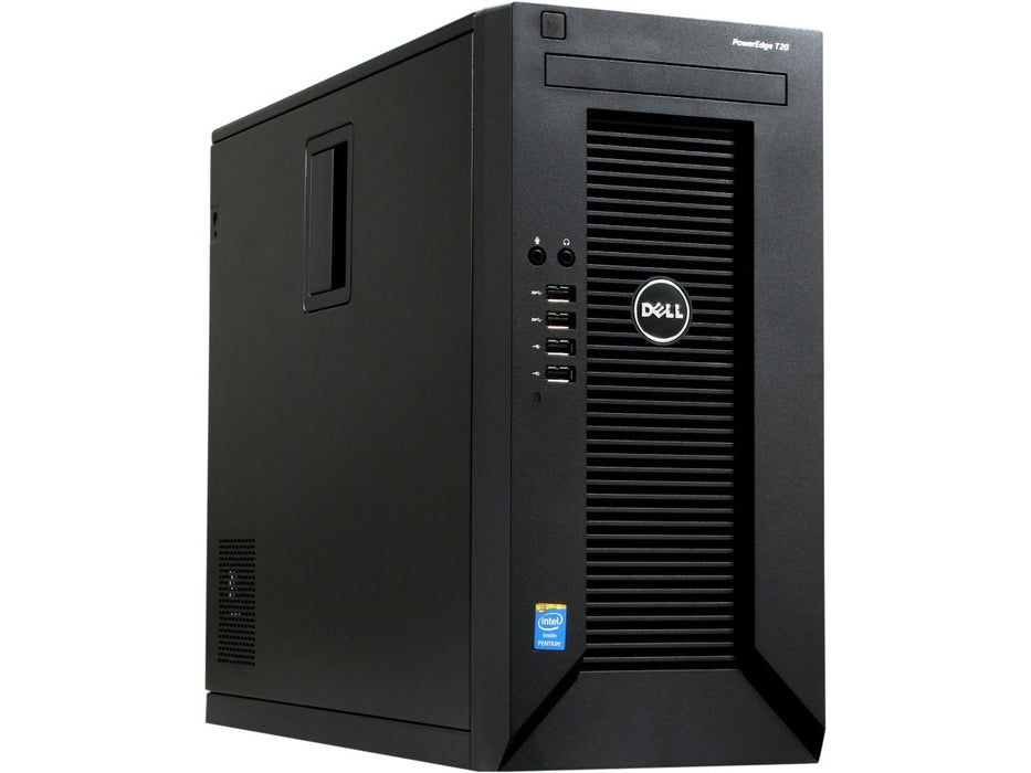 Dell PowerEdge T20 Tower Server – Xeon E3 1225 v3 – 4GB DDR3 – 500GB HDD – Win10Pro – Pre-Owned