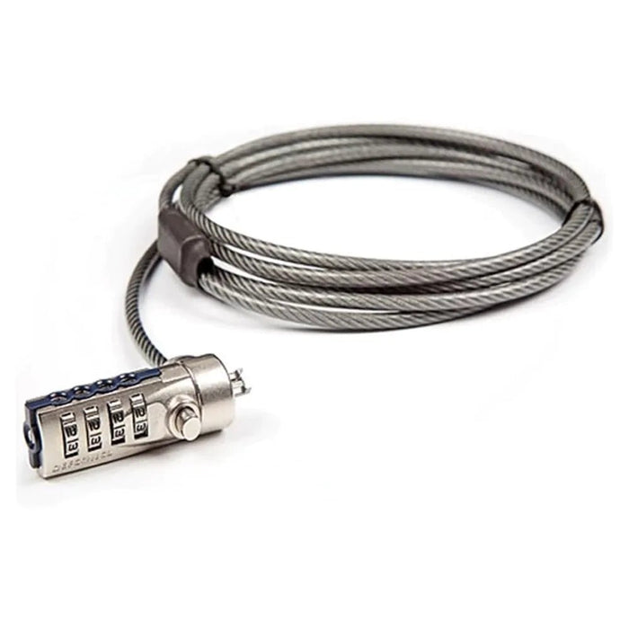 Targus 425-0056-103C DEFCON Combination Cable Lock for Laptops – 2m Steel Cable – Open Box