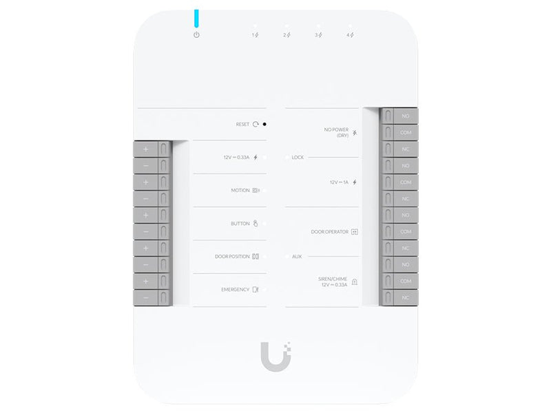 Ubiquiti UniFi Access Door Hub 4x Input, 4x Relay-0
