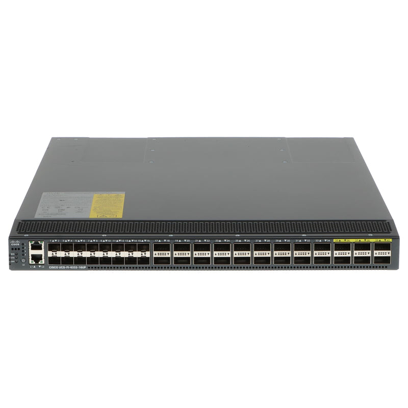 Cisco UCS-FI-6332-16UP 16 Unified Ports + 24× 40GbE QSFP+ Fabric Interconnect Switch – Refurb
