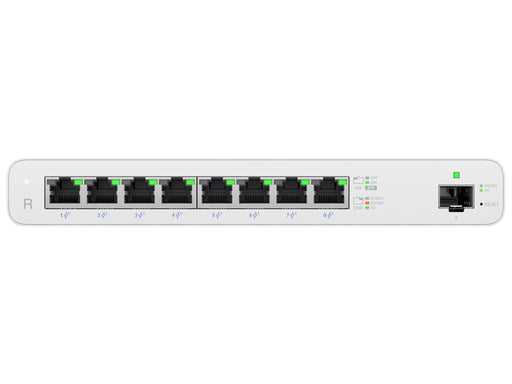 Ubiquiti UISP Router 8 Port Gigabit PoE 110W 1SFP-0