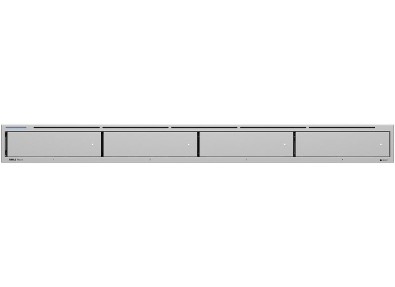 Ubiquiti UniFi NAS Pro 4 1U 4 Drive Bays 2 NVMe Slots and 1Gbps Ethernet-0