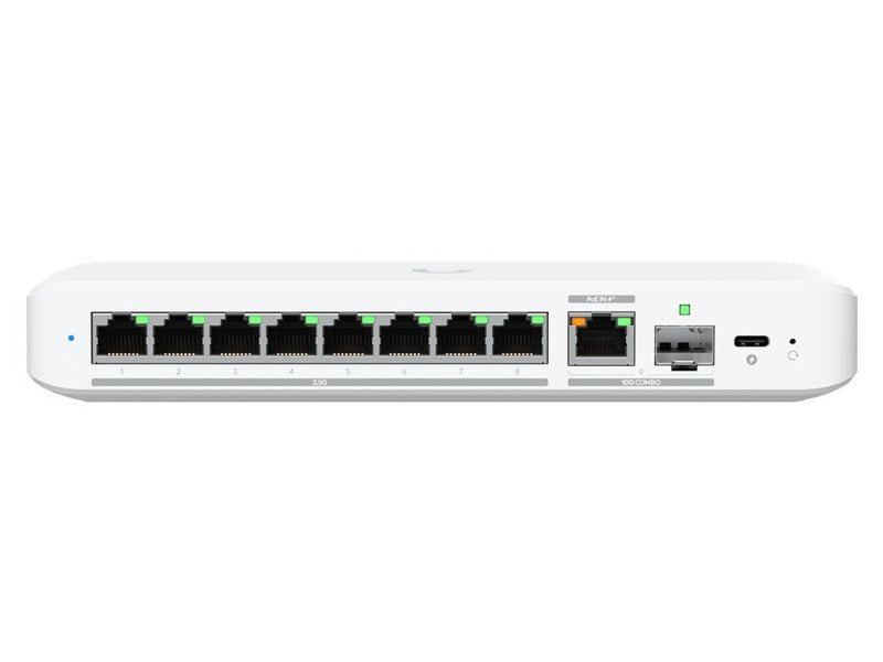Ubiquiti UniFi Flex 2.5G 8 Port 2.5G with 10G Combo Uplink-0