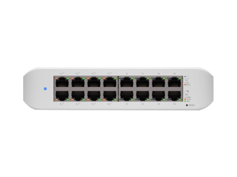 Ubiquiti UniFi Switch Lite 16 Port Gigabit 8PoE 45W-0