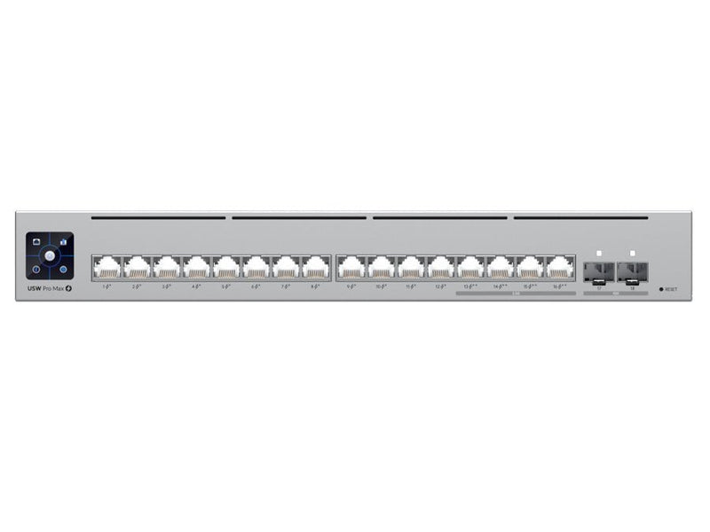 Ubiquiti UniFi Pro Max Switch 16 with 12 PoE 4x 2.5Gbps PoE++ 180W-0
