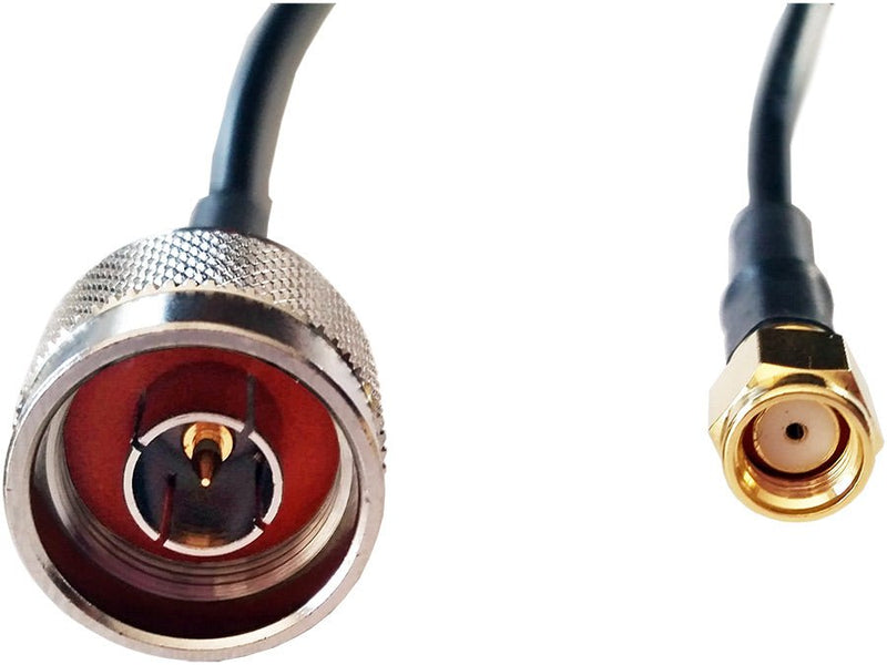 1M SMA R/P to N-Type Male LMR Cable-0
