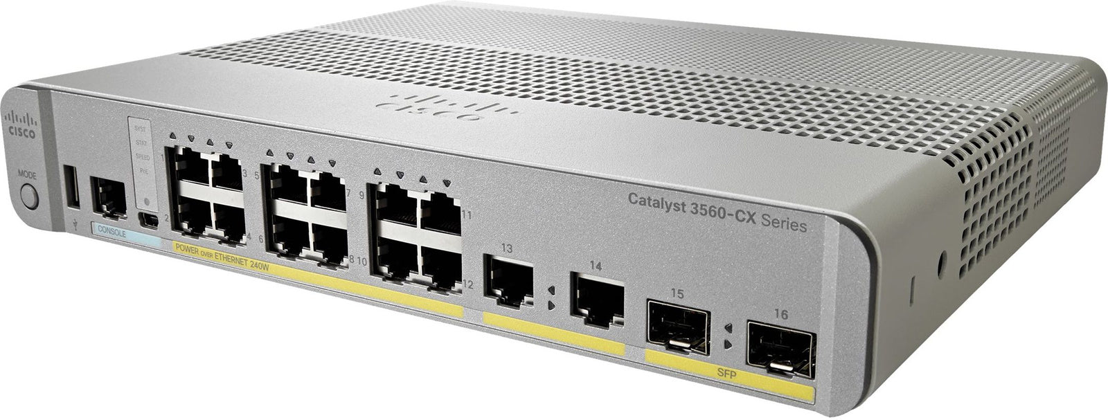 Cisco WS-C3560CX-12PC-S 12 Port Managed Switch – Refurb
