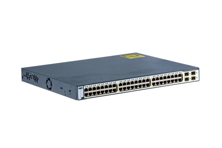 Cisco WS-C3750-48PS-S 48 Port Managed Layer 3 Switch – Pre-Owned