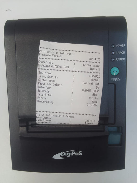 DIGIPOS DS-810 Thermal Point of Sale Receipt Printer - Used