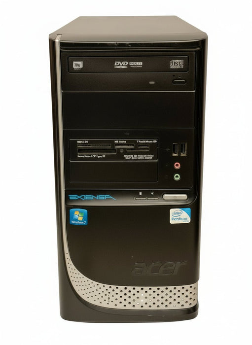 Acer Veriton M480 MT Office Computer – Pentium E5800 – 4GB DDR3 – 250GB HDD – Win10Pro – Used Desktop PC