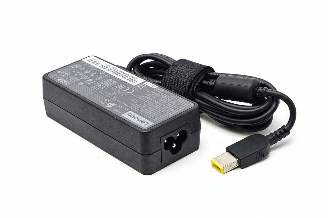 Lenovo ADP-65FD B 65W 20V 3.25A Slim Rectangular Yellow Tip Charger – Pre-Owned