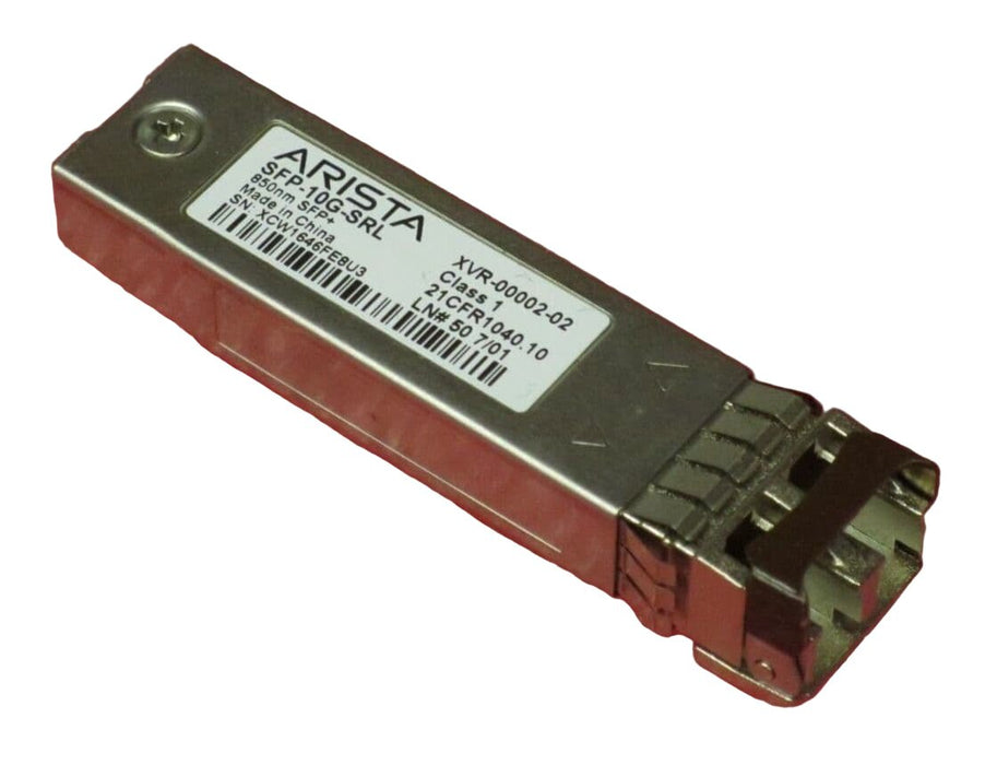 Arista SFP-10G-SRL 850nm SFP+ Transceiver Module – Refurb