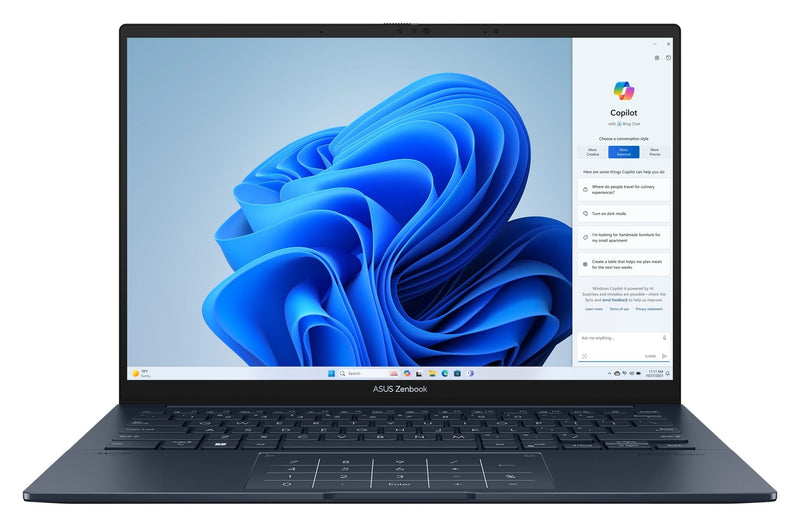 ASUS Zenbook UX3405CA 14 Inch Business Laptop - Ultra 9 285H - 32GB LPDDR5X - 1TB NVMe - Arc 140T - Win11Pro - Refurb