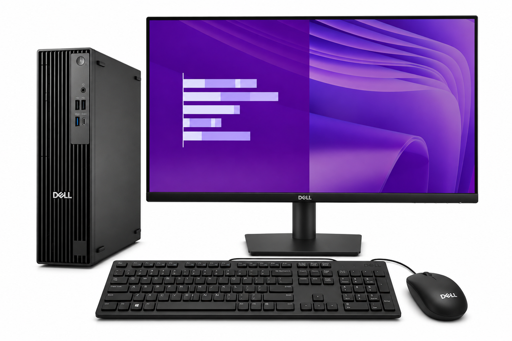 Dell Pro Slim QCS1250 Production Computer Set – Ultra 5 235 – 16GB DDR5 – 512GB SSD – Win11Pro – New