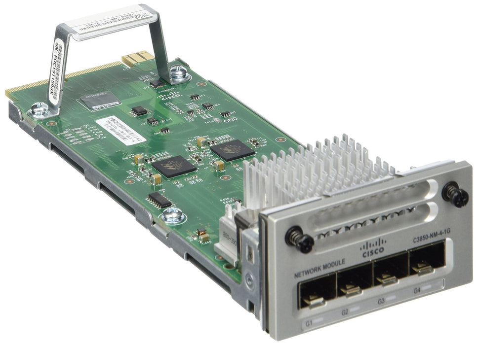 Cisco C3850-NM-4-1G 4x 1G SFP Expansion Network Module – New