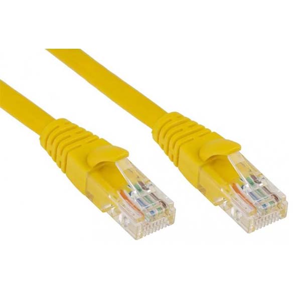 CAT5E 3 Meter Yellow Network Cable – New