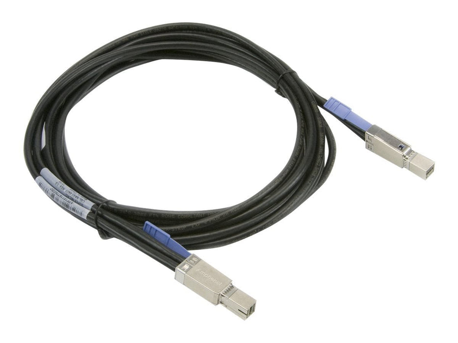 Supermicro CBL-SAST-0573 External MiniSAS HD to External MiniSAS HD 1m Cable  – Refurb