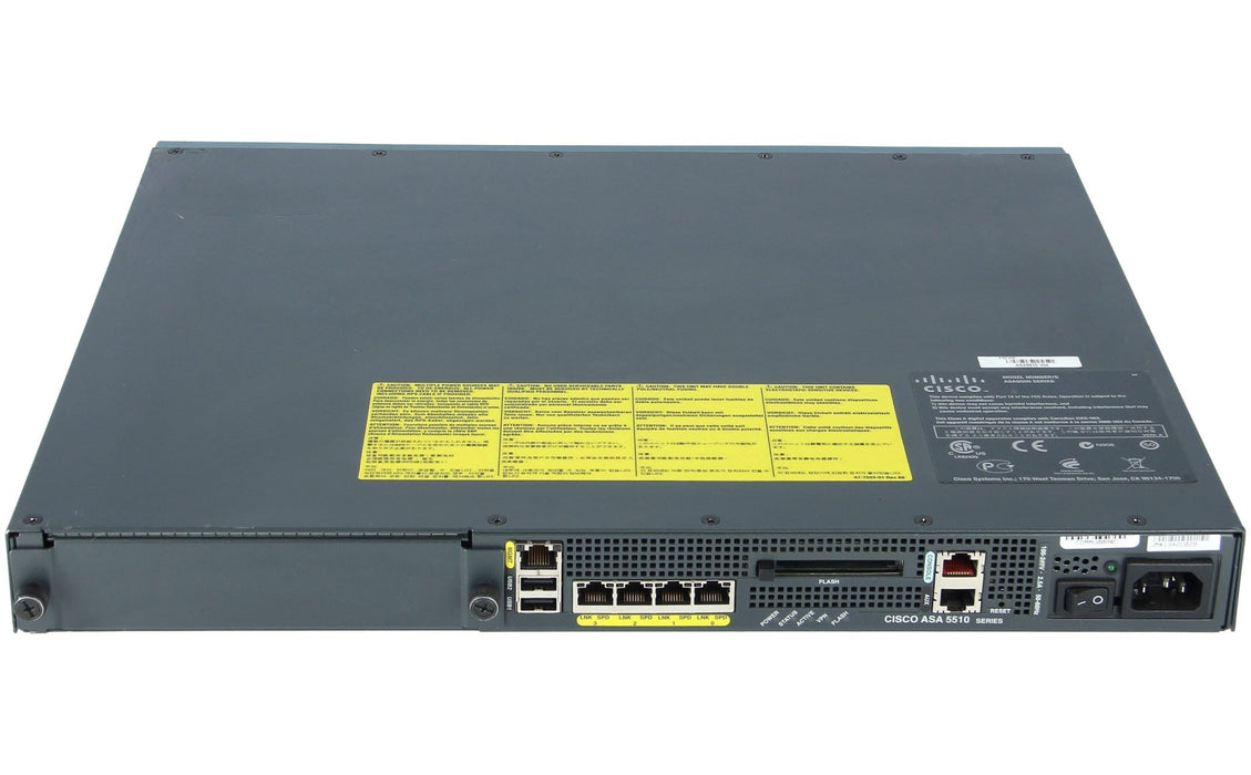 Cisco ASA 5510 with SW, 5FE,3DES/AES Firewall - Refurb