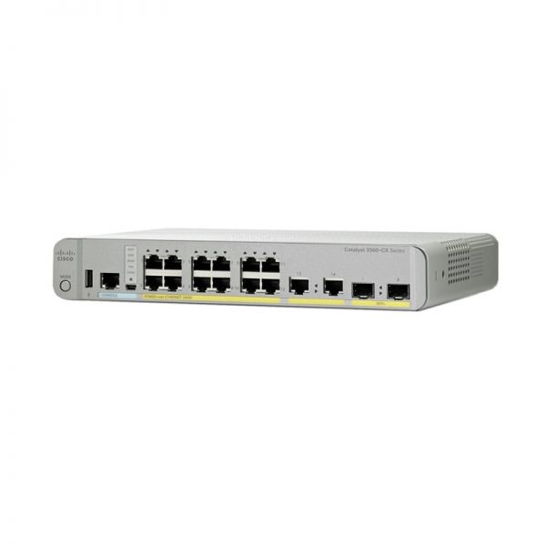 Cisco WS-C3560CX-12PD-S 12-Port Compact Layer 3 PoE+ Switch – New