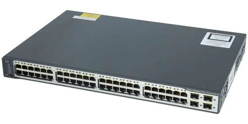 Cisco WS-C3750V2-48PS-S 48 Port Managed Layer 3 Switch – Pre-Owned