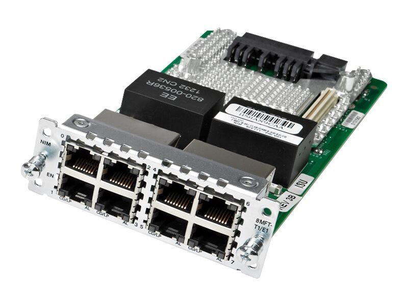 Cisco NIM-8CE1T1-PRI 8 Port T1/E1 PRI Network Interface Module – Open Box