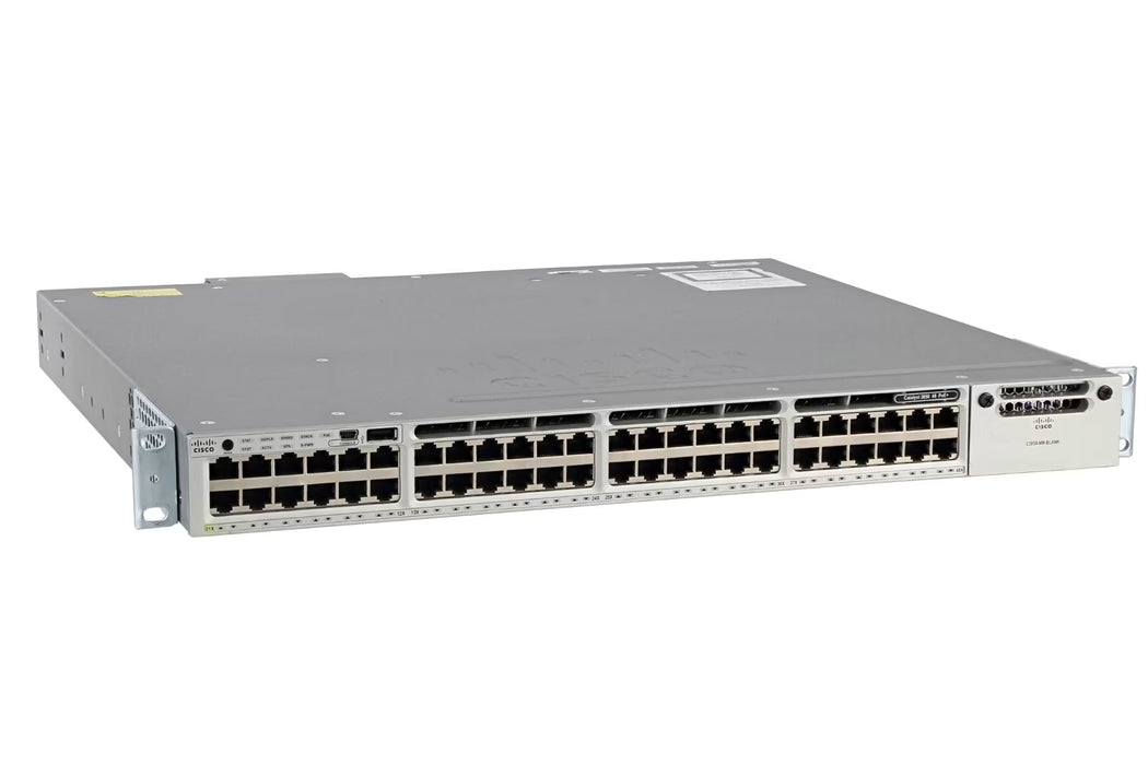Cisco WS-C3850-48F-S 48-Port Gigabit PoE+ Layer 3 Managed Switch – Pre-Owned