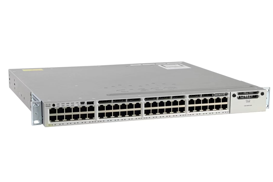 Cisco WS-C3850-48P-L 48-Port Gigabit PoE+ Managed Switch – Pre-Owned