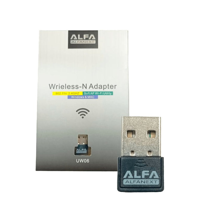 ALFA ALFANEXT USB Wireless-N Adapter Mini WIFI Card Lan 802.11n