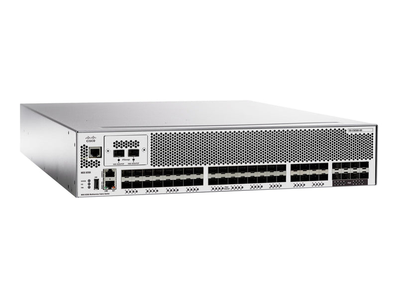 Cisco DS-C9250I-K9 MDS 9250i 40x 16Gb FC 8x 10Gb FCoE Multiservice Fabric Switch - Used