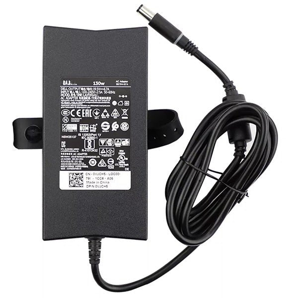 Dell DA130PE1-00 – 130W 19.5V 6.7A Big Pin Laptop Charger – Used
