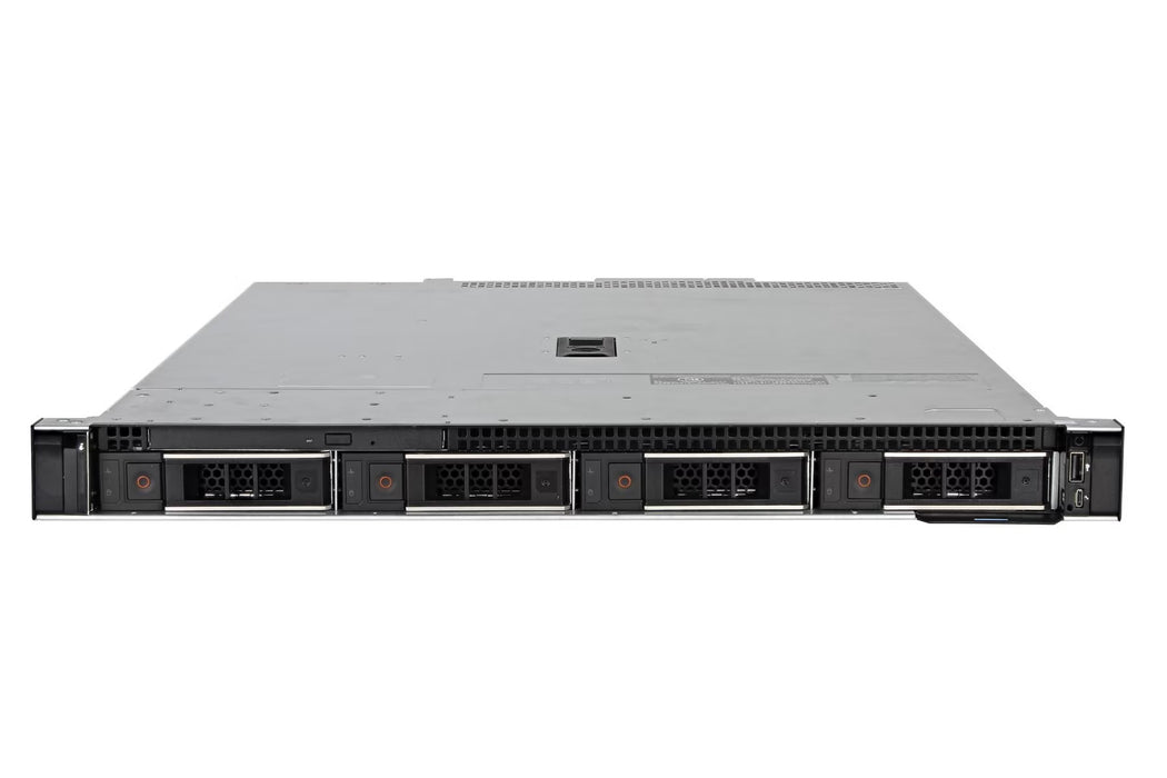 Dell PowerEdge R340 Home Server 1U Half Length Rackmount 4 Bay LFF - Xeon E-2186G - 16GB DDR4 - 2 x 1TB SATA - PERC H730P 2GB - 2 x 350 Watt PSU - DP 1GB - Refurb