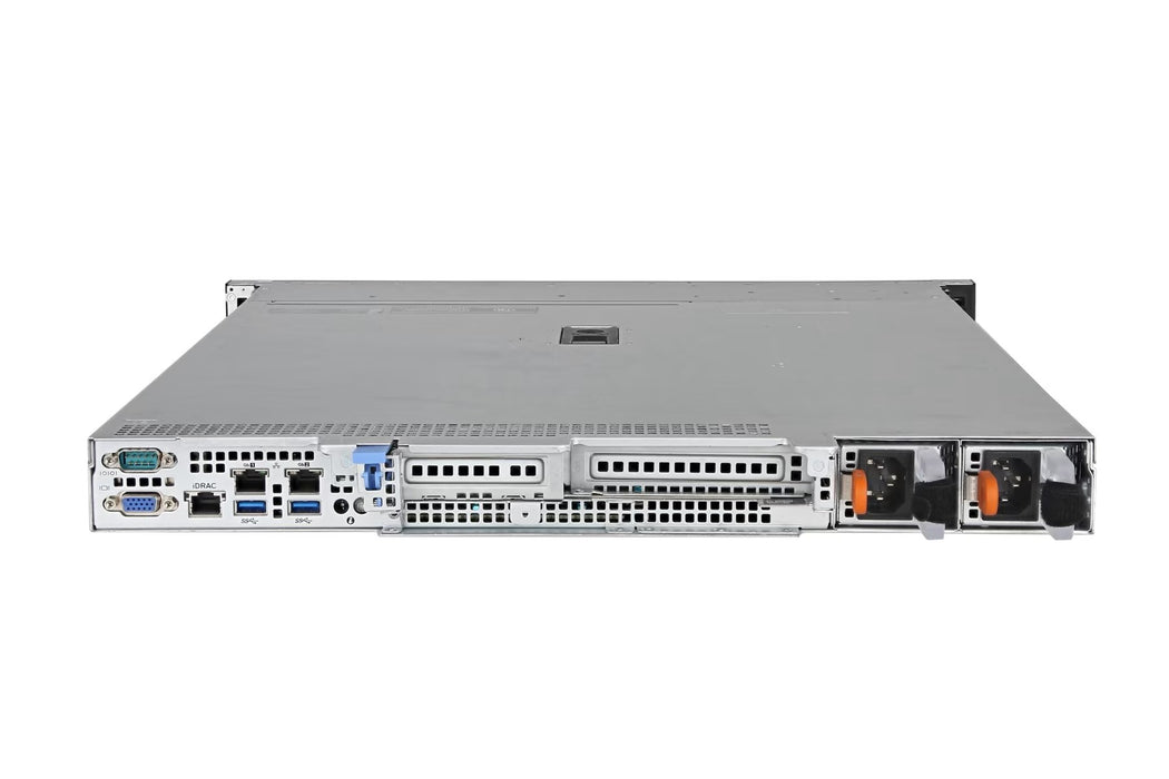 Dell PowerEdge R340 Cloud Storage Server 1U Half Length Rackmount 4 Bay LFF - Xeon E-2144G - 32GB DDR4 - 4 x 8TB SATA - PERC H730P 2GB - 2 x 350 Watt PSU - DP 1GB - Refurb