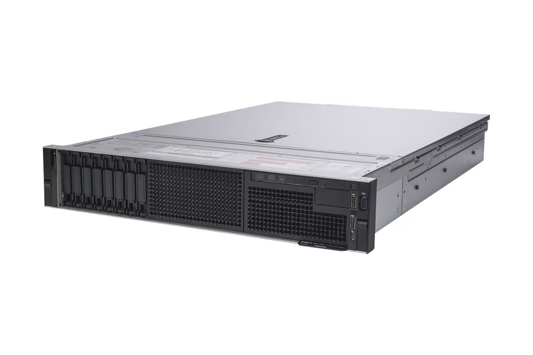 Dell PowerEdge R740 2U Rackmount Server - 8 SFF - 2 x Xeon Platinum 8168 - 128GB DDR4 - 4 x 1.2TB HDD - Broadcom BCM5720 + BCM57416 - 2 x 750 Watts - Front Bezel - Refurb