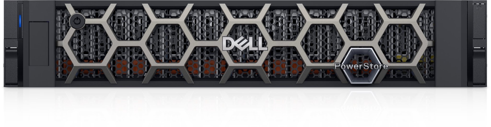 Dell PowerStore 500T Enterprise Flash Storage Solution; 24 Core; 192GB PC4; 6 x 3.84TB NVME SSD's; 6 x Caddies; 2 x PSU's; Front Bezel; Refurb