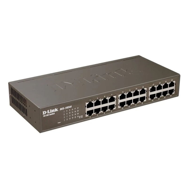D-Link DES-1024A 24 Port 10/100 Switch – Pre-Owned