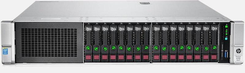 HP ProLiant DL380 Gen10 2U Rackmount Server – 16 SFF – 2 × Xeon Gold 6138 – 64GB DDR4 – 2 × 200GB SSD – No RAID – Broadcom BCM5719 – 2 × 500W – 14 × Blanks – Refurb